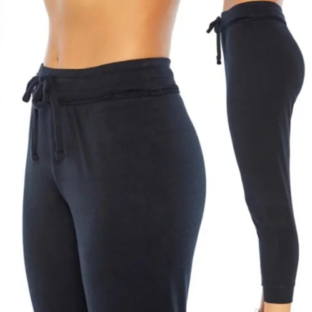 NWT Wildfox Cosmic Relaxed Fit Jogger Pants w/ Striped Logo Detail - Picture 2 of 2
